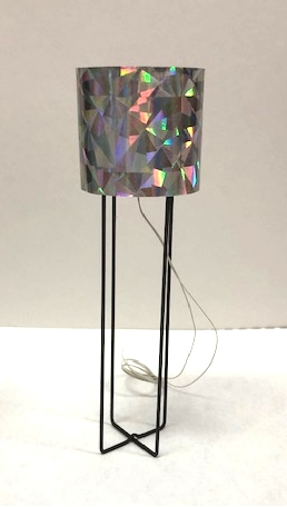 "Astra" Floor Lamp with Silver Shade